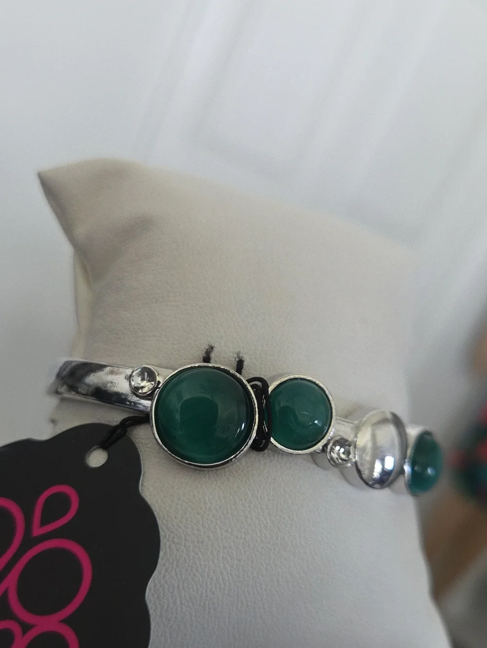 Paparazzi Elegant Escapade Green Bracelet NWT